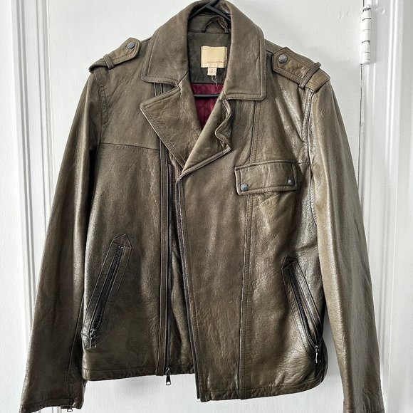 Beautiful, Immaculate Banana Republic Genuine Leather Jacket - Picture 1 of 3
